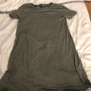 Brand new Olive Green Francesca’s T-shirt Dress